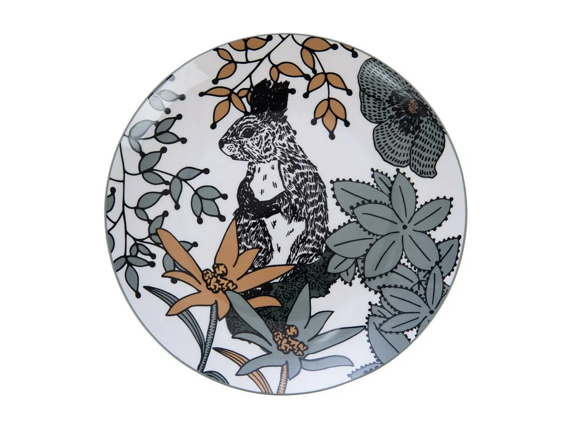 Coffret de 4 assiettes à dessert Neva