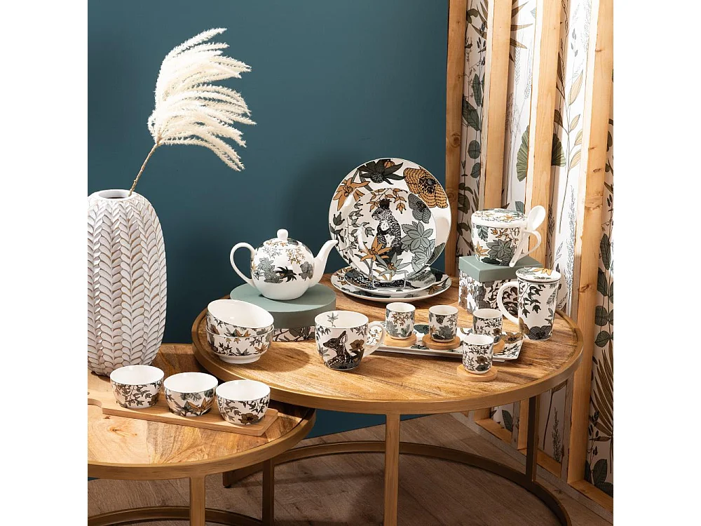 Coffret de 4 assiettes à dessert Neva