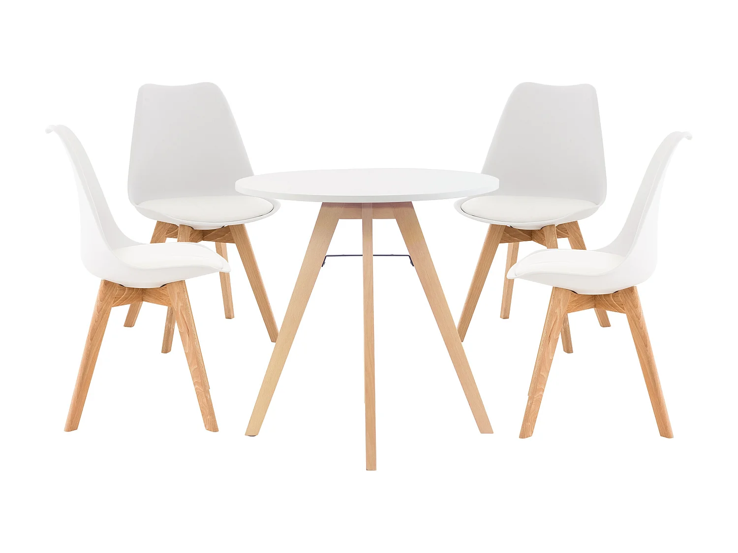 Ensemble de salle à manger - Table + 4 Chaises - Livik