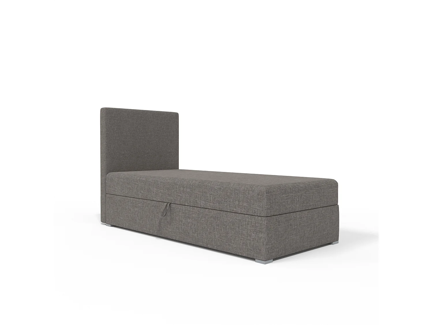 LIT BOX avec coffre de lit Kiberg Mini Basic 100x200 cm, Graphite