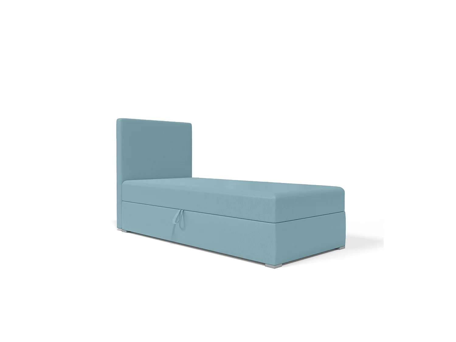 LIT BOX avec coffre de lit Kiberg Mini Basic 90x200 cm, Bleu