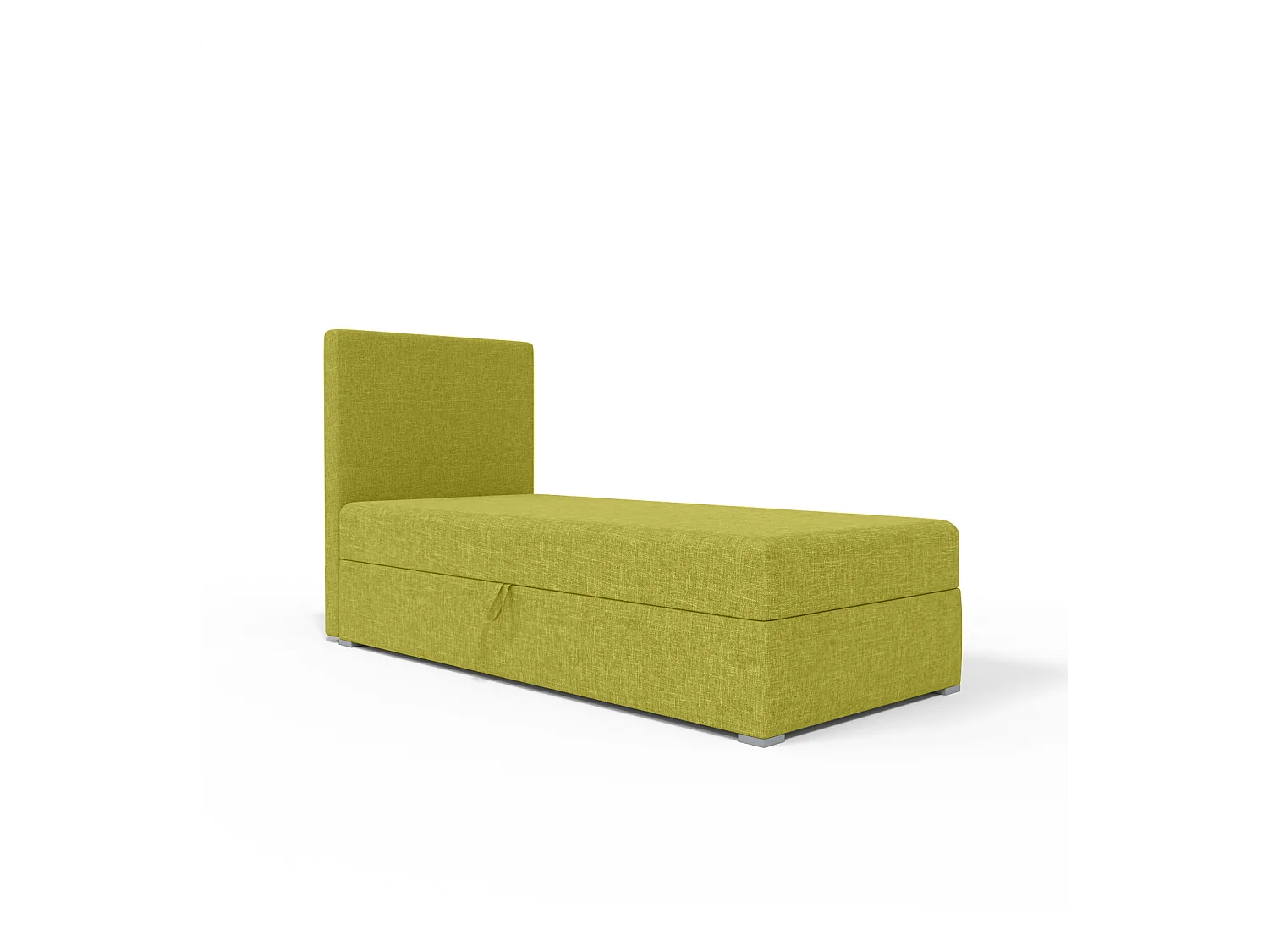 LIT BOX avec coffre de lit Kiberg Mini Basic 100x200 cm, Vert