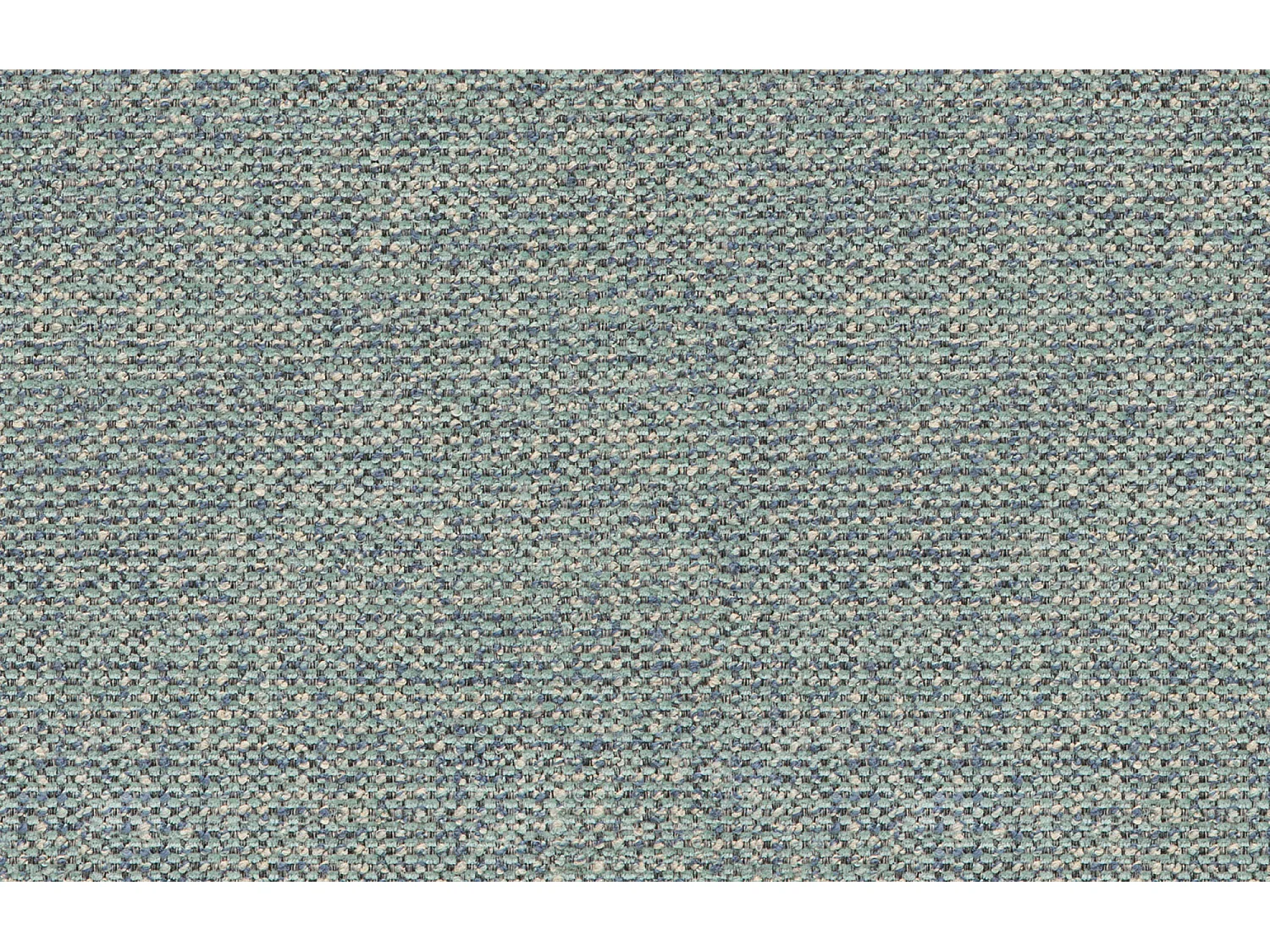 Canapé droit XXL 3 places tissu bleu clair - AVENA