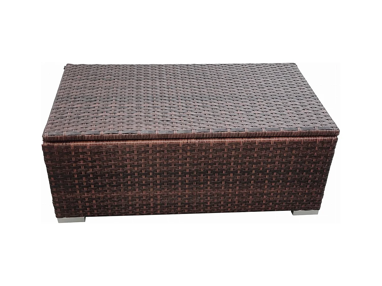 Coffre de jardin Malaga Marron