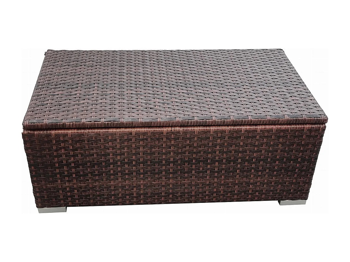 Coffre de jardin Malaga Marron