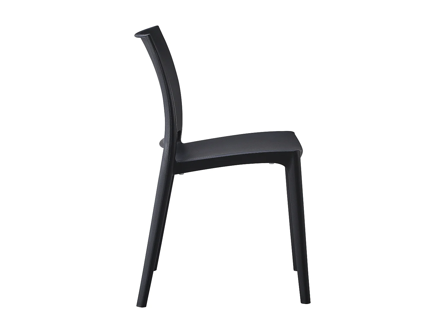 Chaises de jardin - Plastique - Noir - Meton