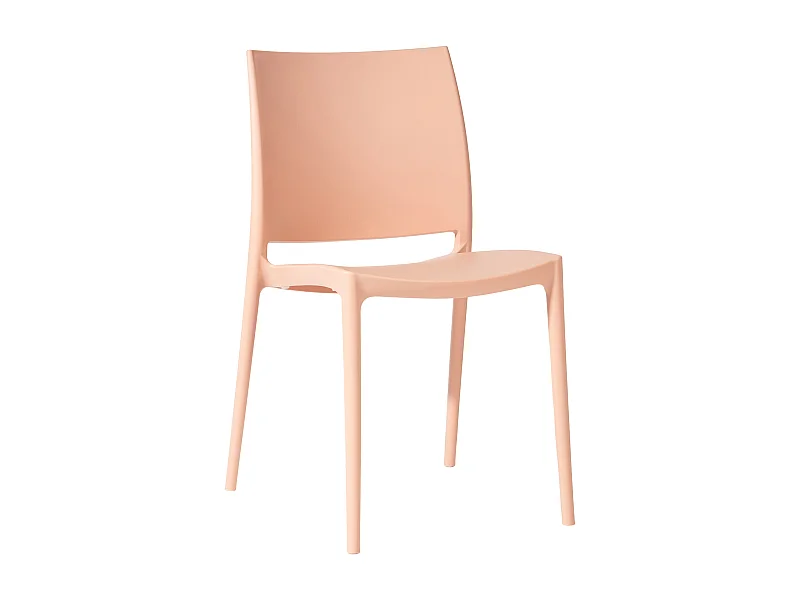 Chaises de jardin - Plastique - Pêche - Meton