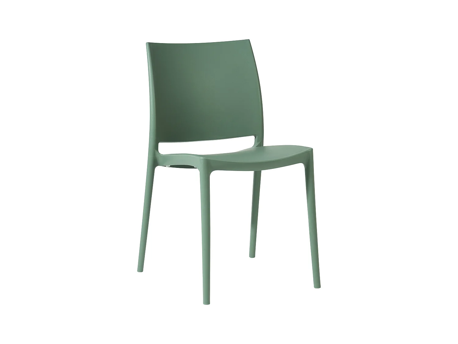 Chaises de jardin - Plastique - Olive - Meton