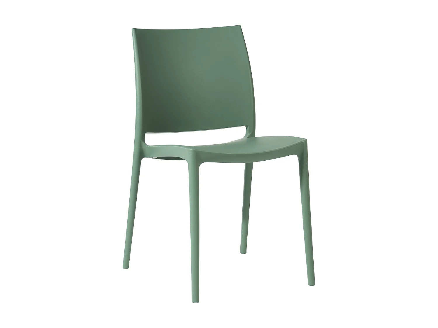 Chaises de jardin - Plastique - Olive - Meton