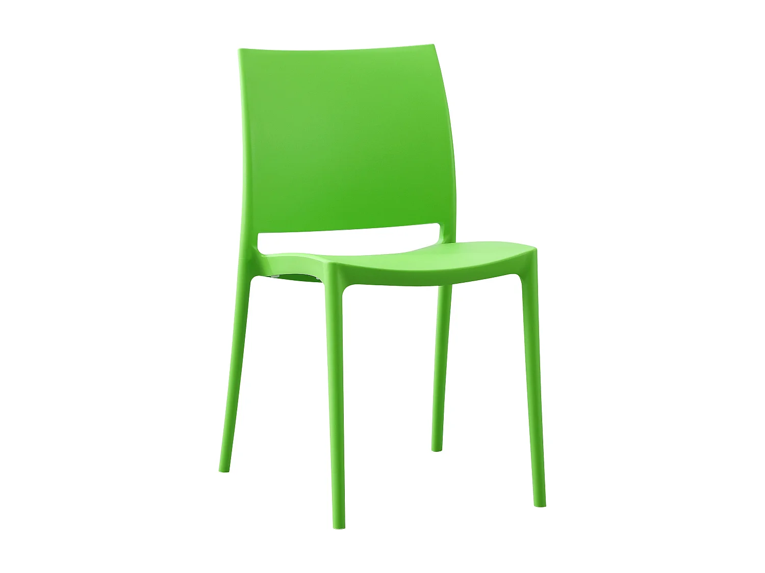 Chaises de jardin - Plastique - Vert - Meton