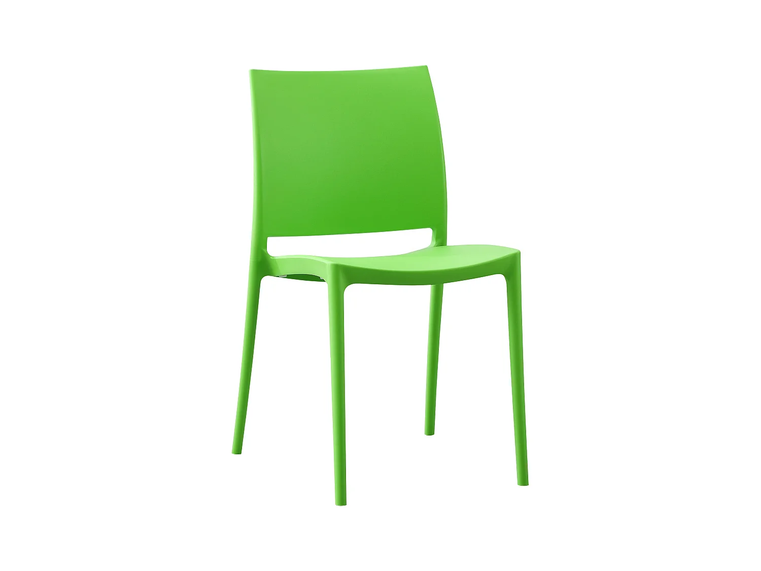 Chaises de jardin - Plastique - Vert - Meton