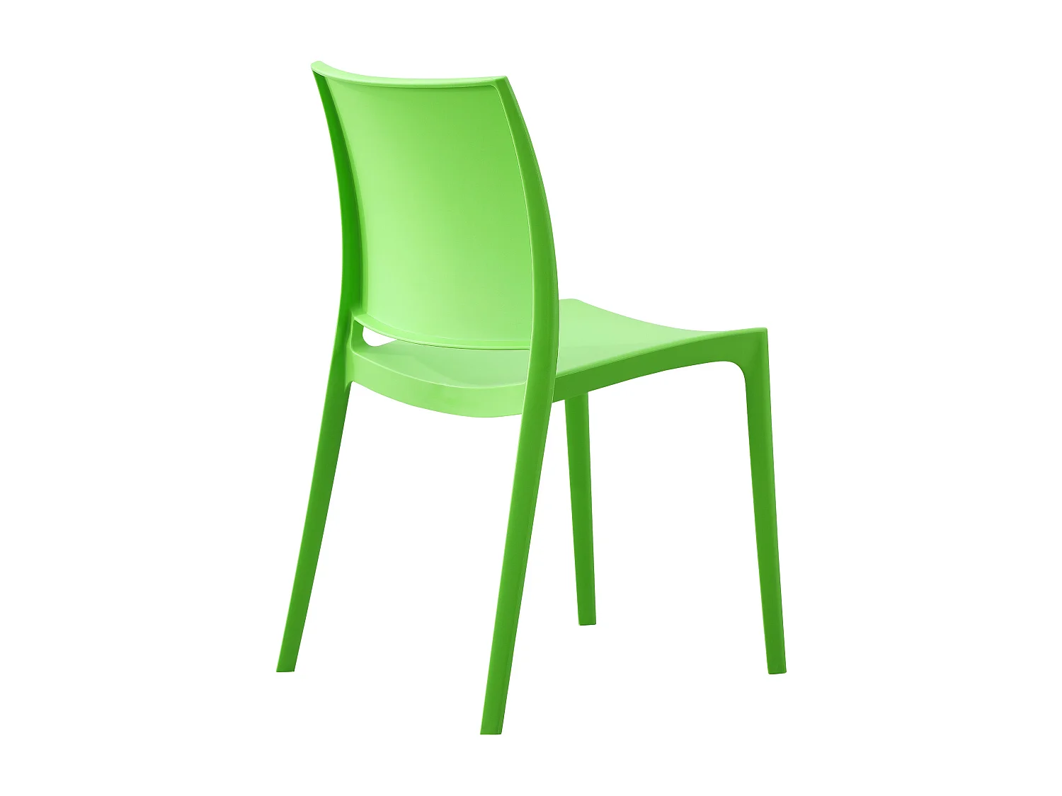 Chaises de jardin - Plastique - Vert - Meton