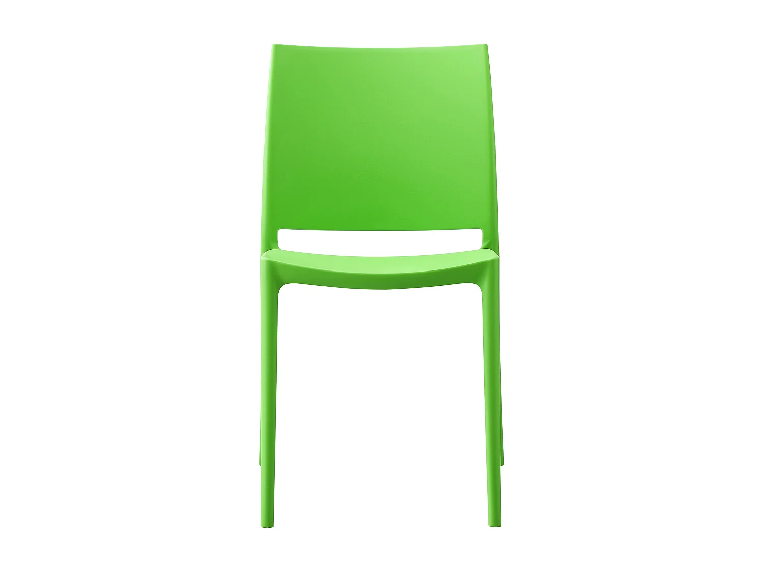 Chaises de jardin - Plastique - Vert - Meton