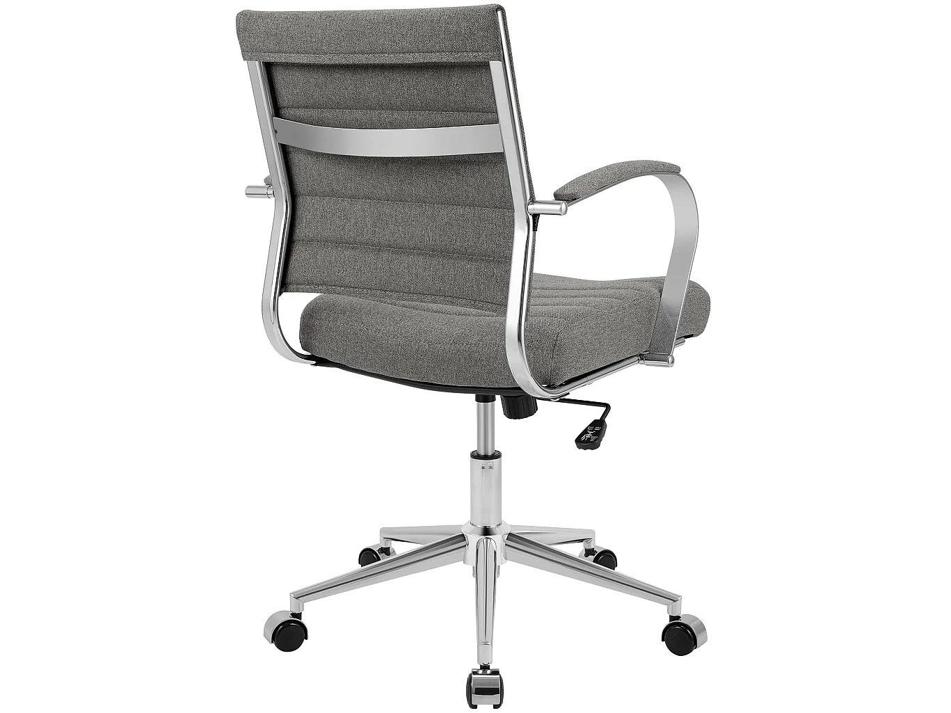 Chaise de bureau - Tissu - Gris - Oakland