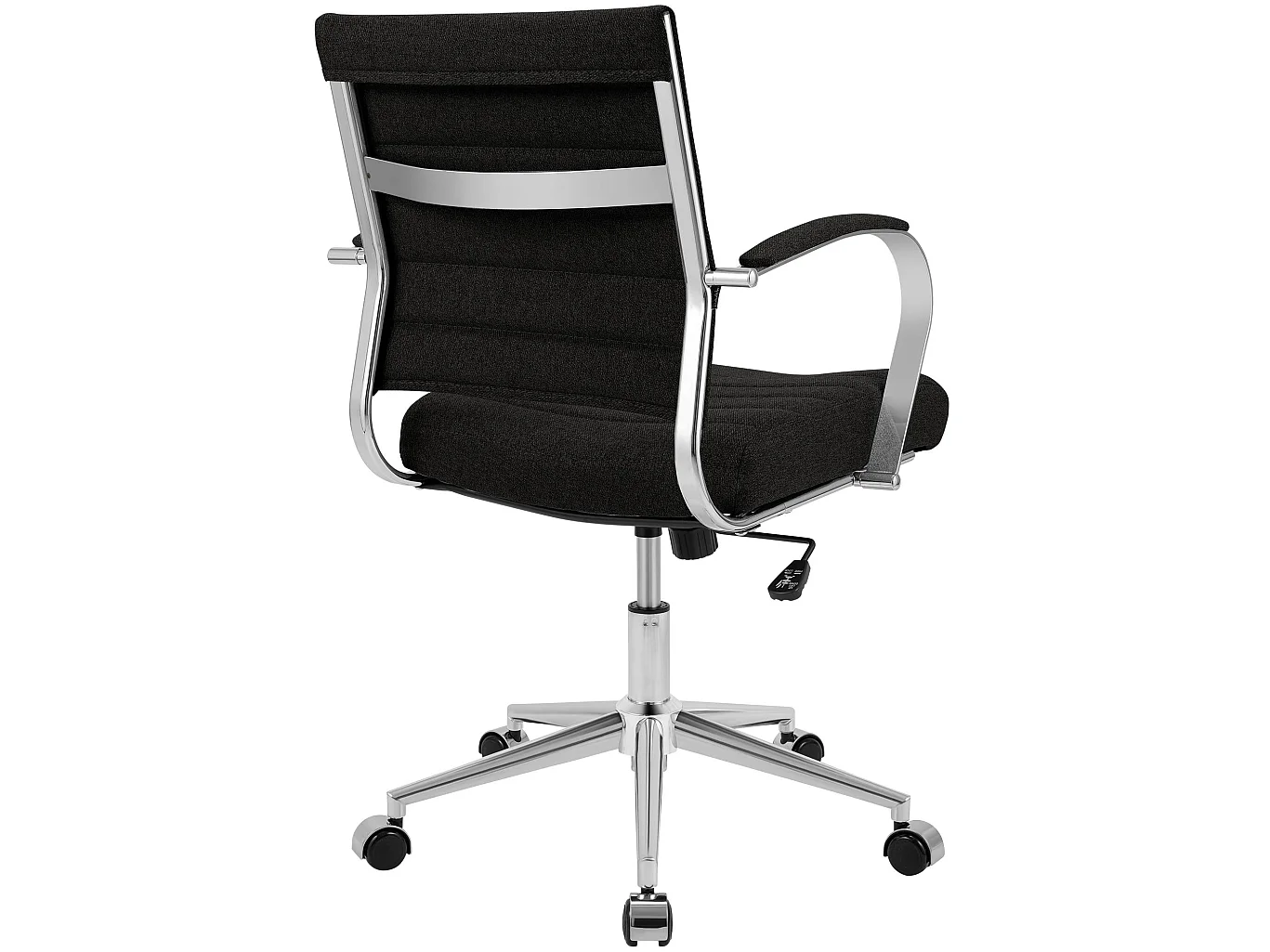 Chaise de bureau - Tissu - Gris foncé - Oakland