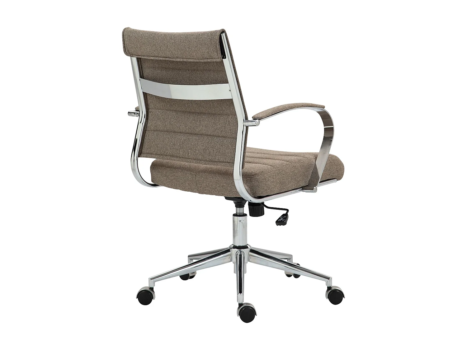 Chaise de bureau - Tissu - Taupe - Oakland