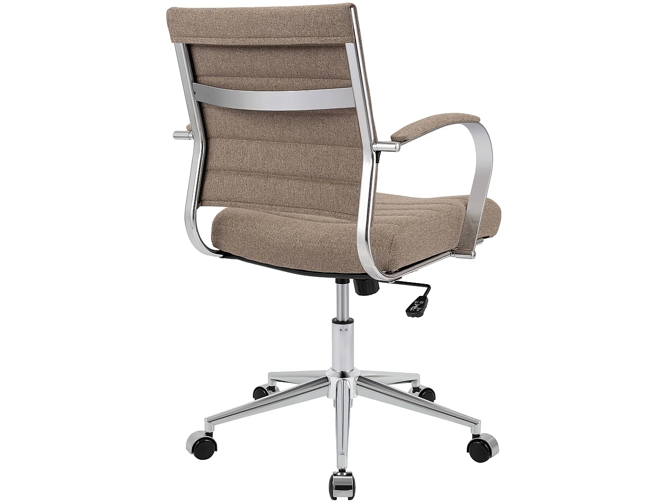 Chaise de bureau - Tissu - Taupe - Oakland