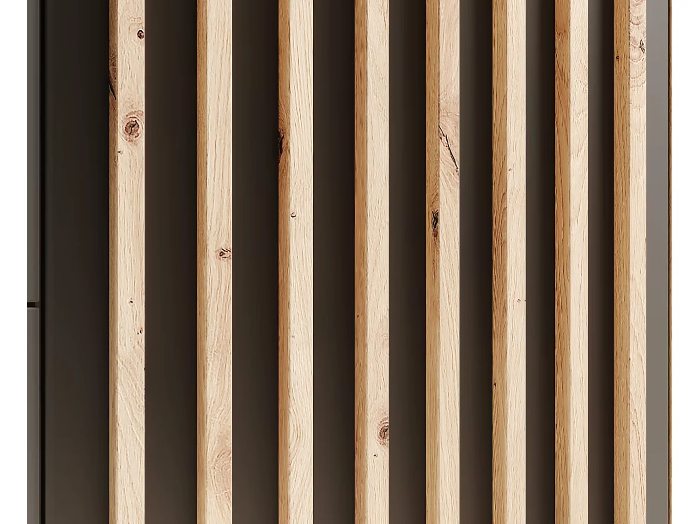 Penderie Nelia (100cm)/Noir&Artisan