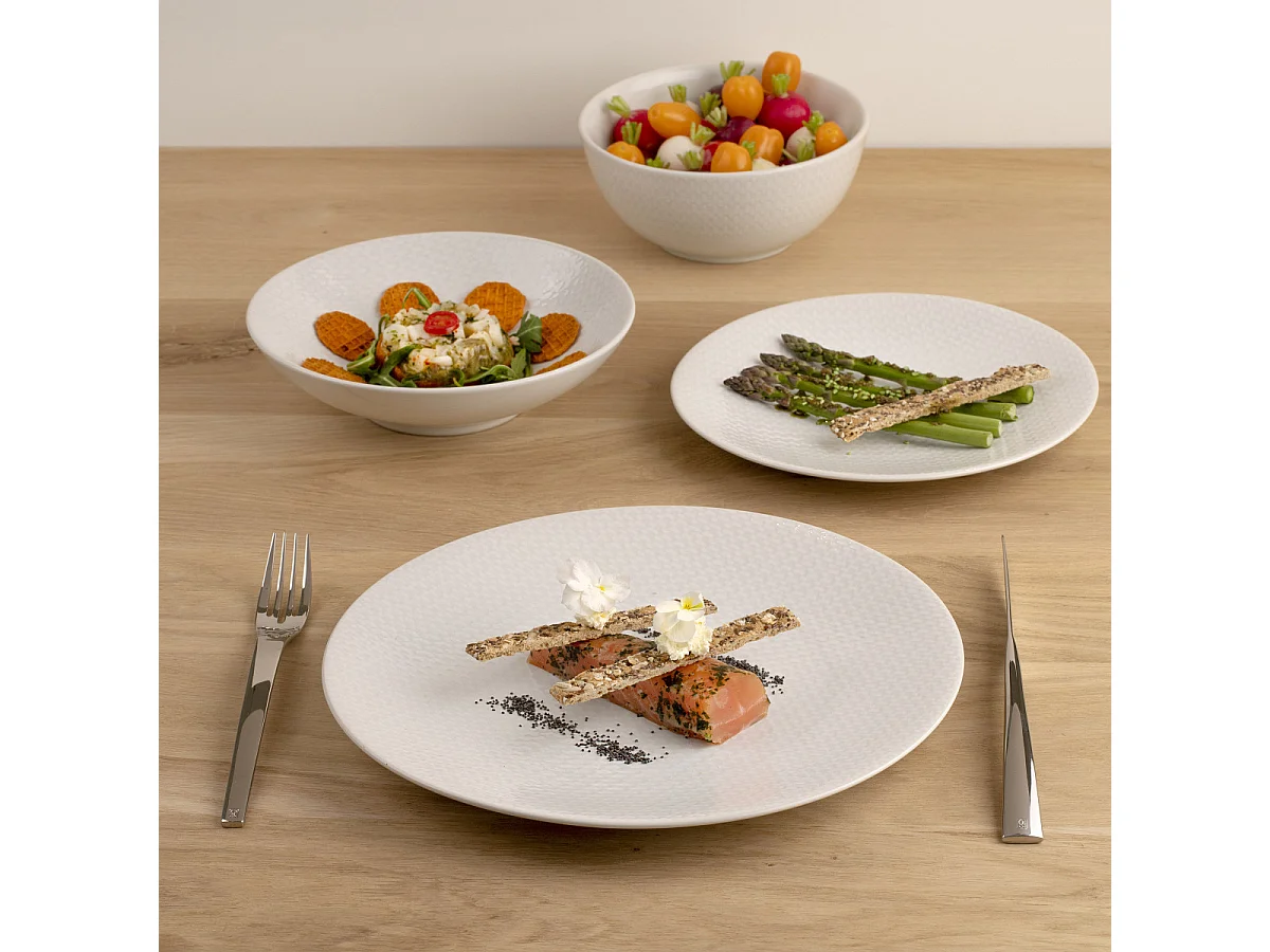 Izy - Assiette dessert 21 cm (lot de 6)