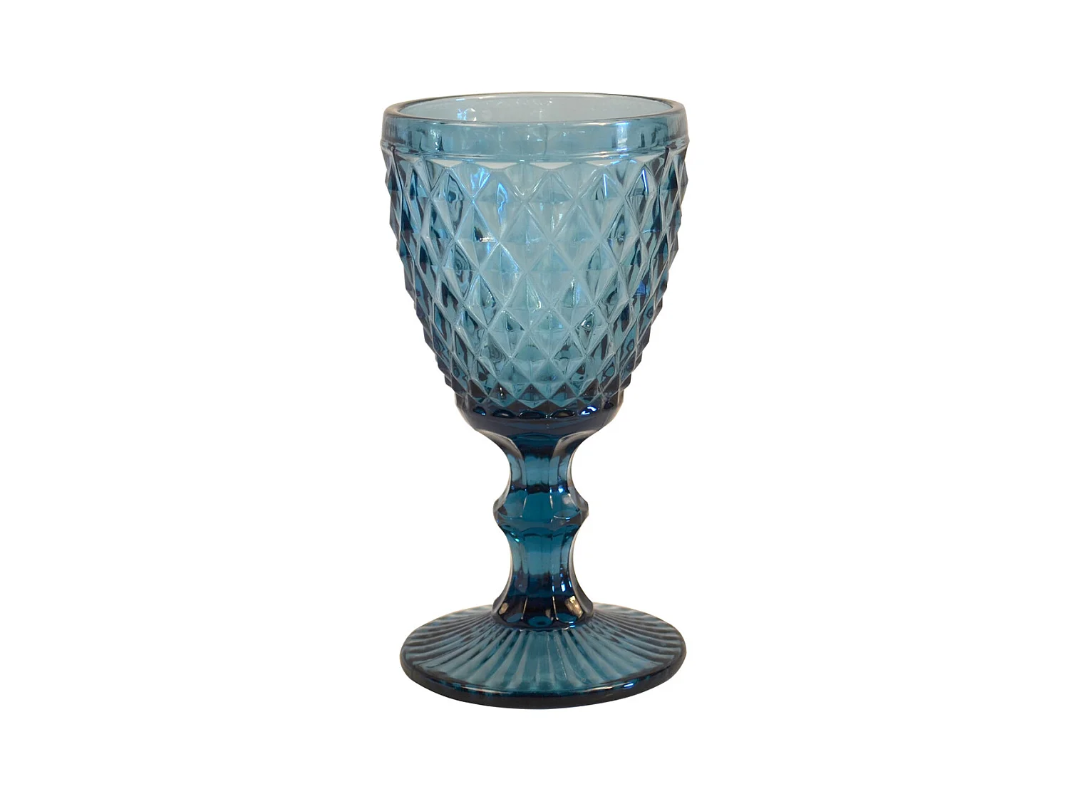 Diamond Bleu - 6 verres à pied 20 cl