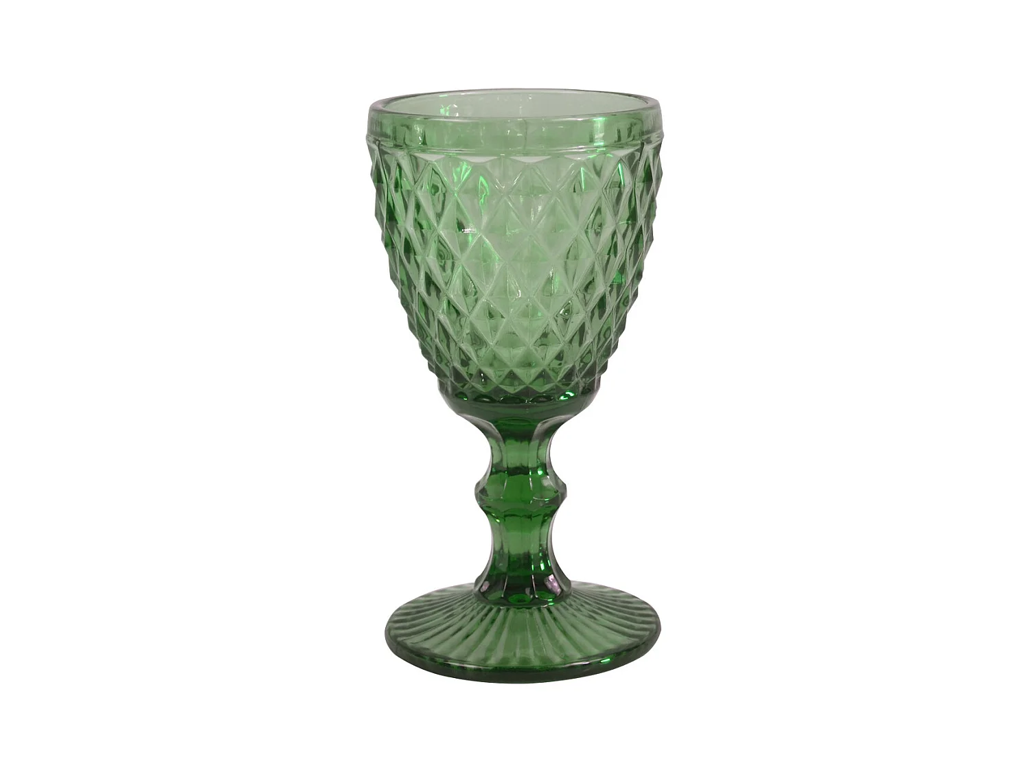 Diamond Vert - 6 verres à pied 20 cl