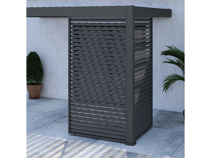 Pannello frangivista orizzontale 1,3M OMBREA VS - Antracite