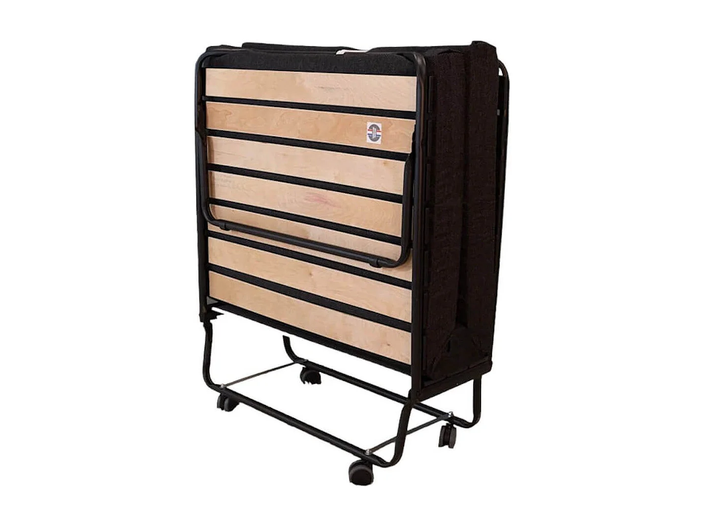 Lit pliant spécial hôtellerie – 90x190 - 17 lattes bois - Gain de place