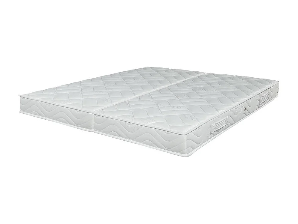 Matelas et sommier 80x190 Mousse - Morgan - Soutien ferme - Fabriqué en France