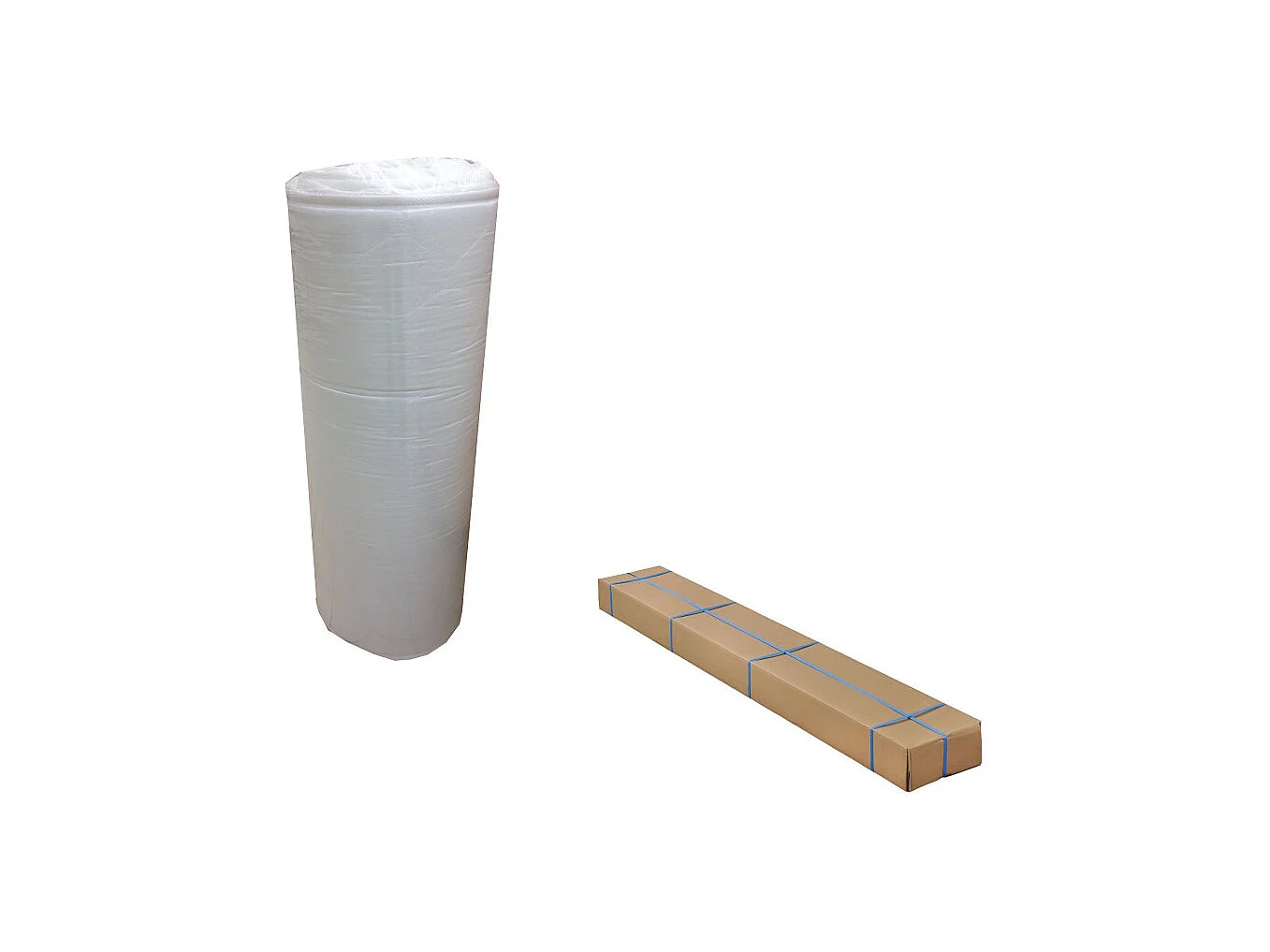 Matelas + sommier 160x200 Mousse - Decokit - Soutien medium - Sommier démonté - Béton