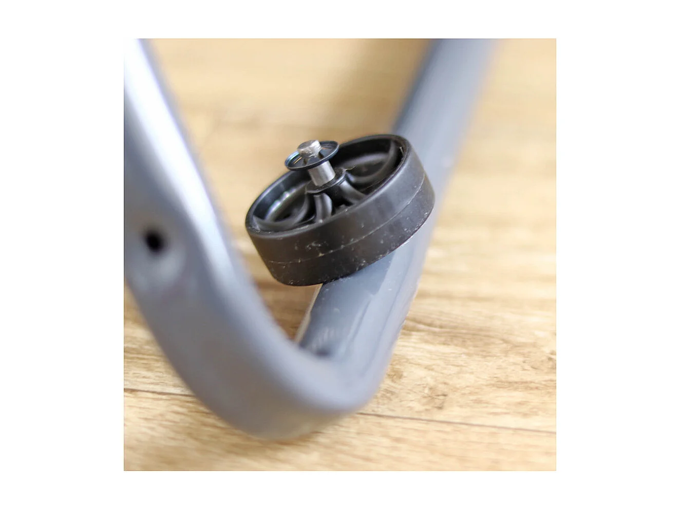 Sommier en métal gigogne 90x190 - 20 lattes bois - Gain de place - Made in France