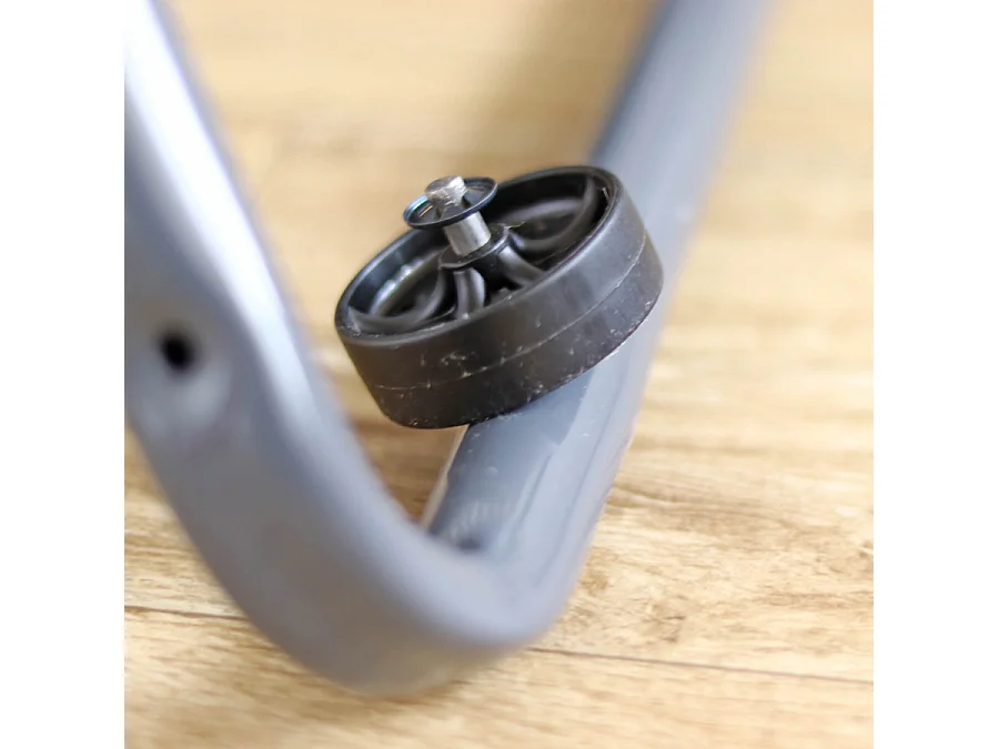 Lit gigogne métal + matelas 90x190 - 20 lattes bois - Gain de place - Made in France