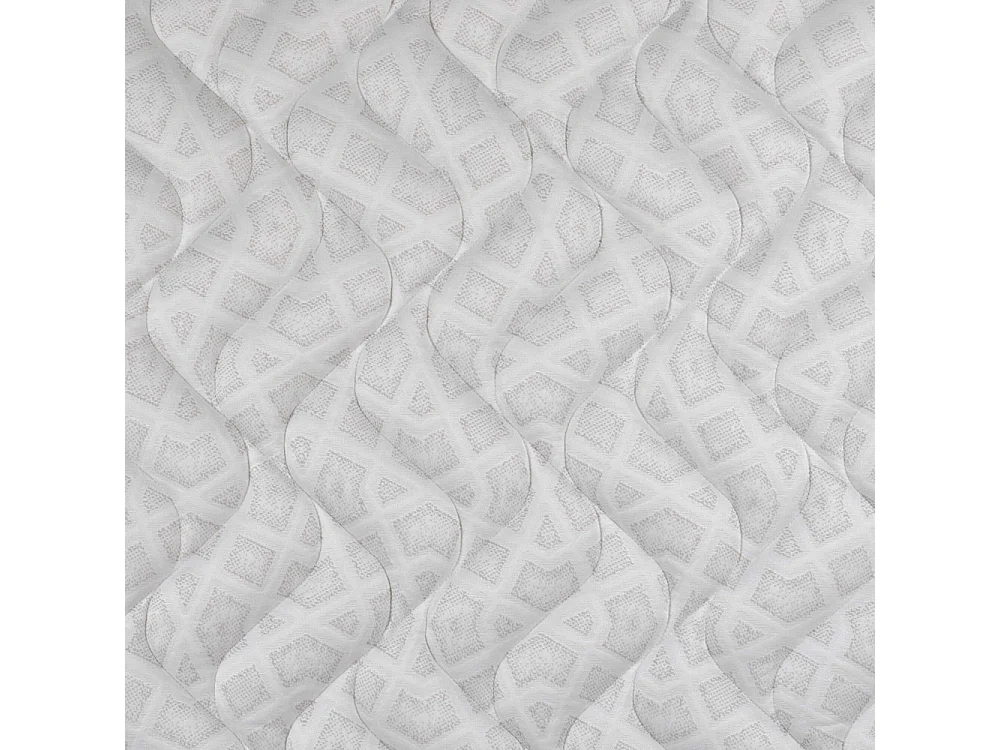 Matelas + sommier tapissier 90x200 Mousse - Melior - Soutien ferme - Blanc