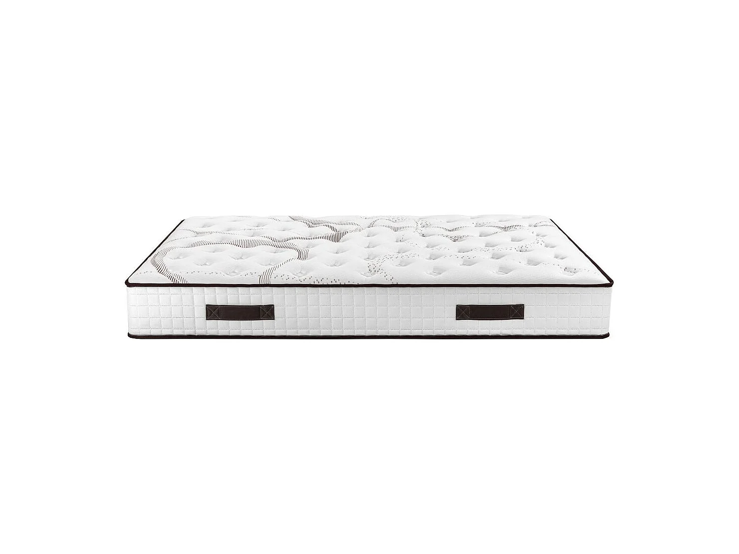 Matelas et sommier tapissier 140x190 Latex - Louxor - Soutien ferme - Made in France
