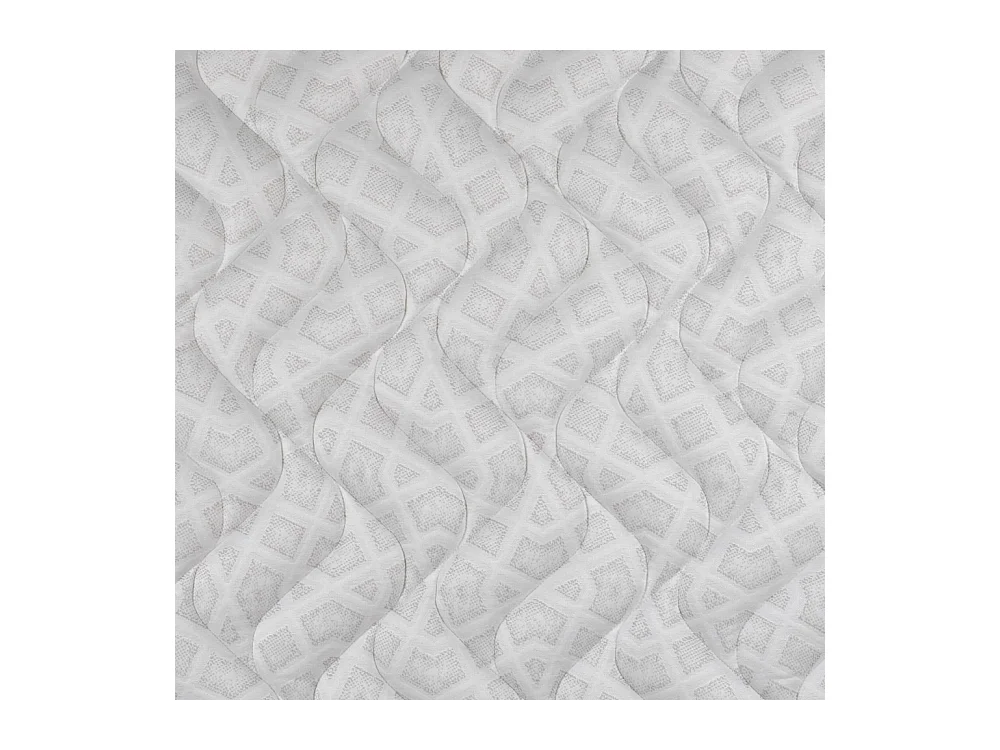 Matelas + sommier tapissier 120x190 Mousse - Melior - Soutien ferme - Blanc