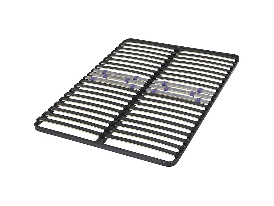 Sommier à lattes 140x190 C223 - 40 lattes bois - Fabrication française
