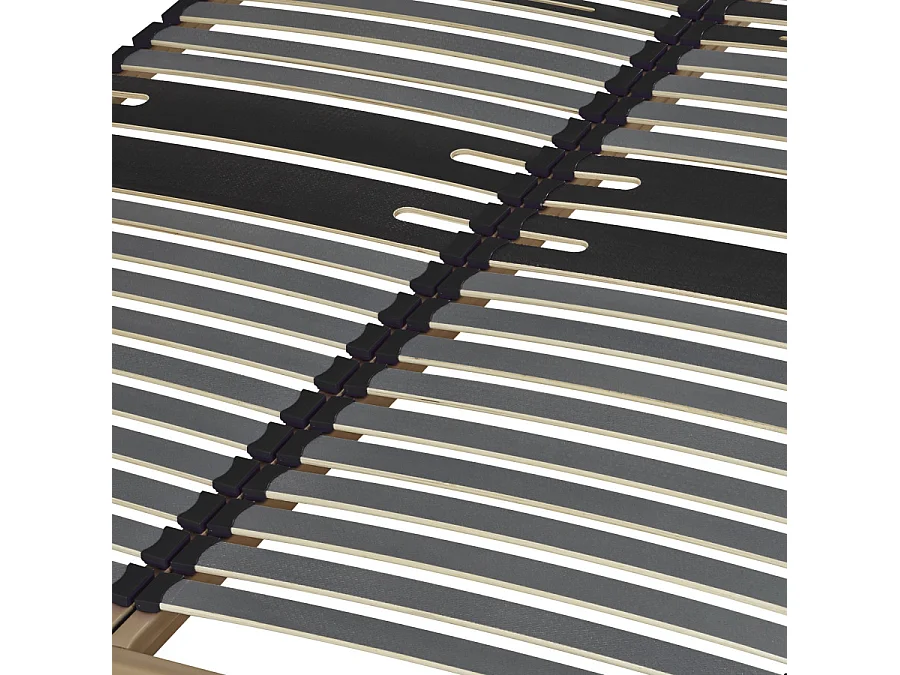 Sommier à lattes 140x200 C322 - 46 lattes bois - Fabrication française