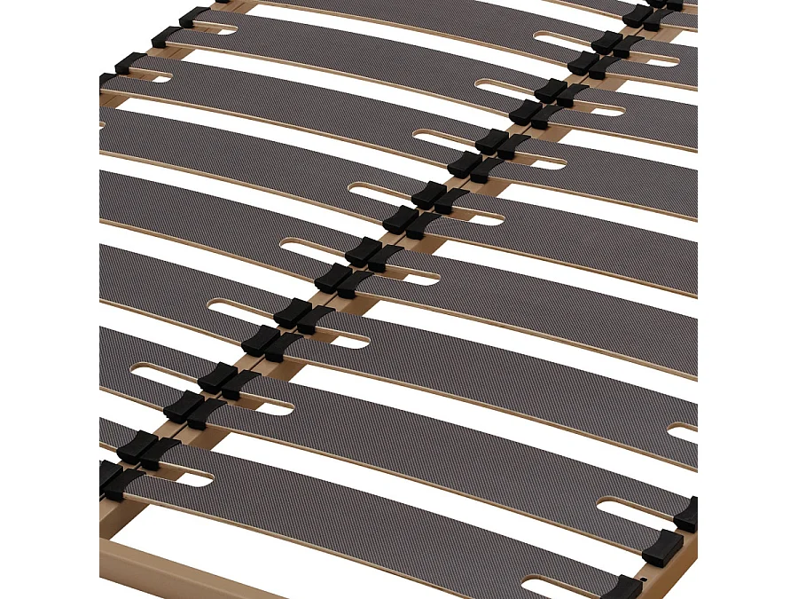 Sommier à lattes 140x190 C310 - 20 lattes bois - Fabrication française