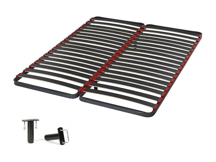Sommier à lattes 2x70x190 C39 - 36 lattes bois - Fabrication française