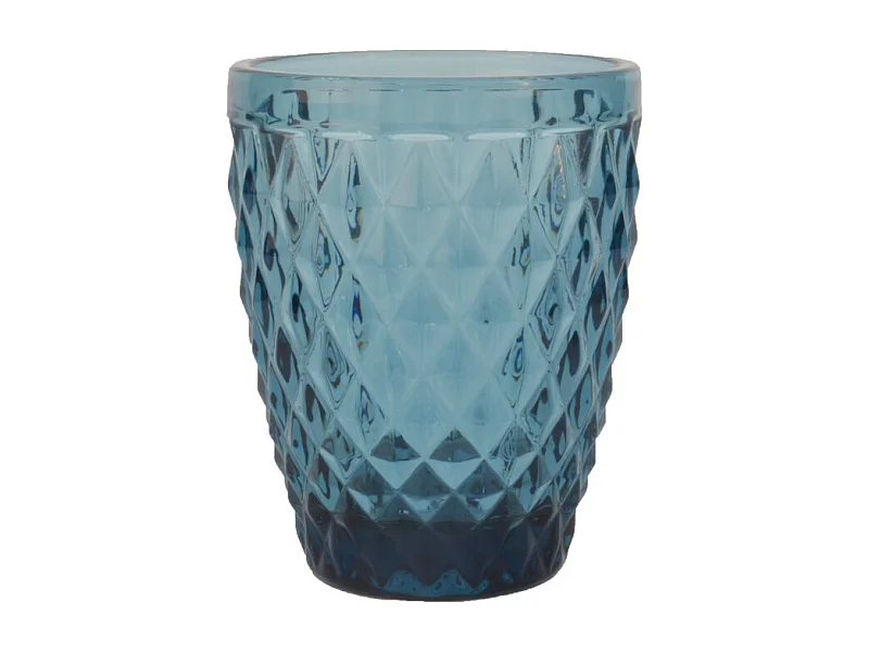Diamond Bleu - 6 gobelets 22 cl