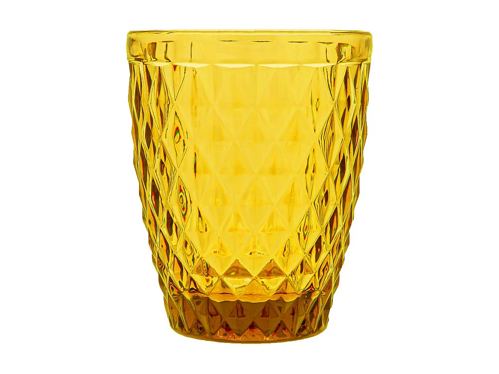 Diamond Ambre - 6 gobelets 22 cl