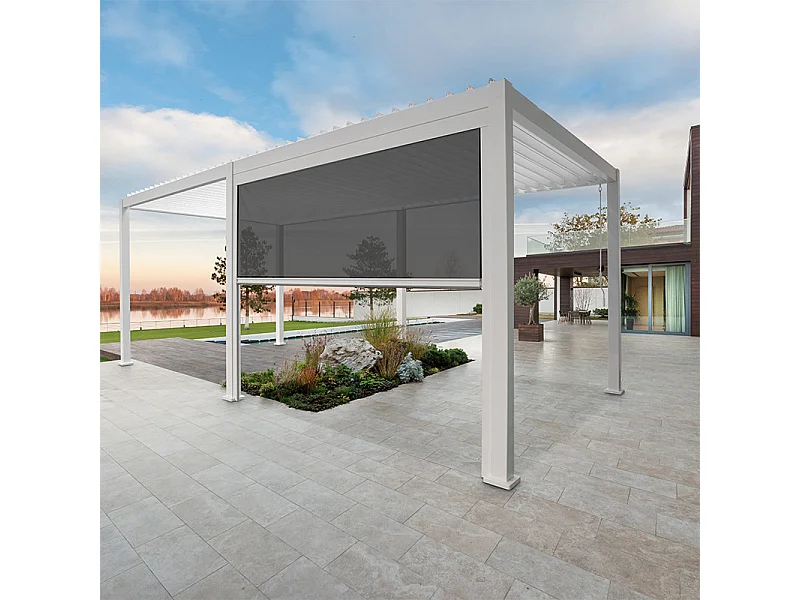 Tenda laterale OMBREA 4M - Bianco