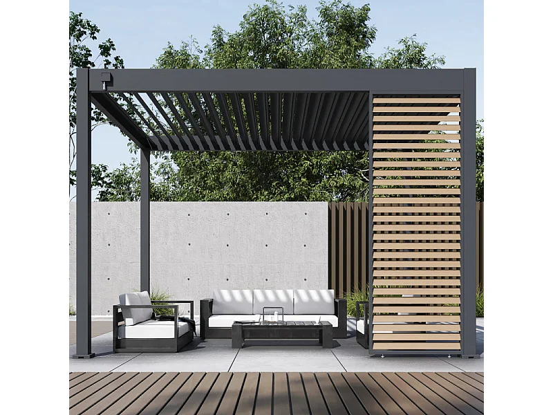 Pannello frangivista orizzontale 1M OMBREA VS - Woodlook