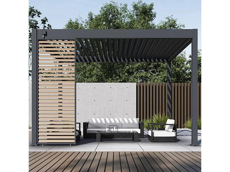 Pannello frangivista orizzontale 1M OMBREA VS - Woodlook