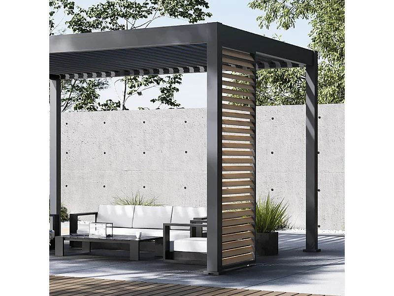 Pannello frangivista orizzontale 1M OMBREA VS - Woodlook