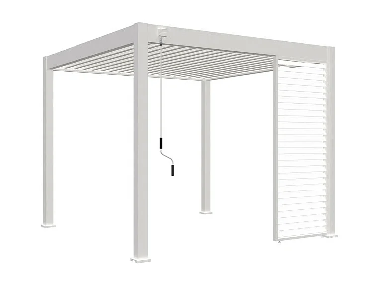 Pannello frangivista orizzontale 1M OMBREA VS - Bianco