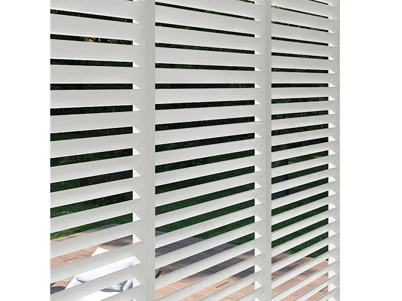 Pannello frangivista orizzontale 1M OMBREA VS - Bianco