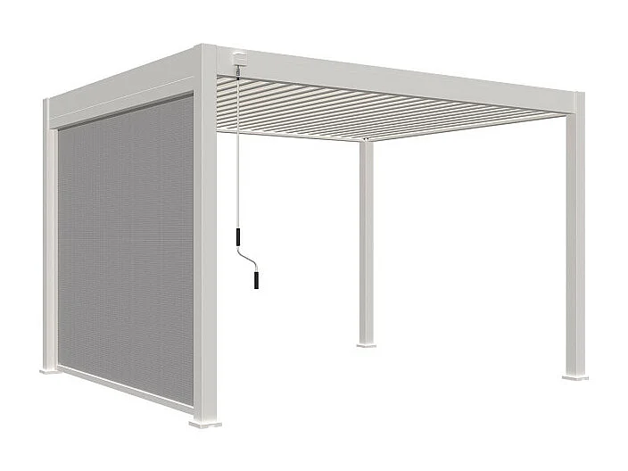 Tenda laterale motorizzata 3M OMBREA VS - Bianco