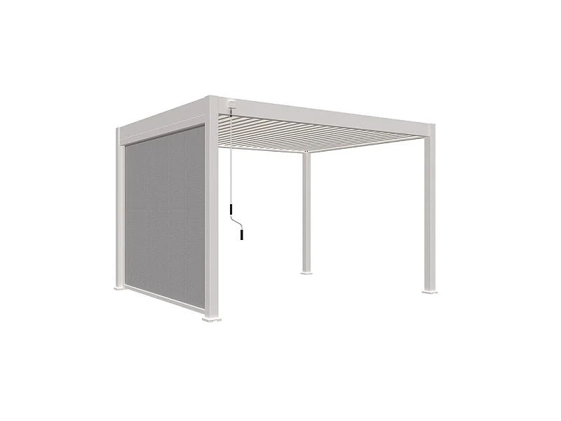 Tenda laterale motorizzata 3M OMBREA VS - Bianco
