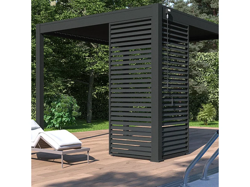 Pannello frangivista orizzontale 1M OMBREA VS - Antracite