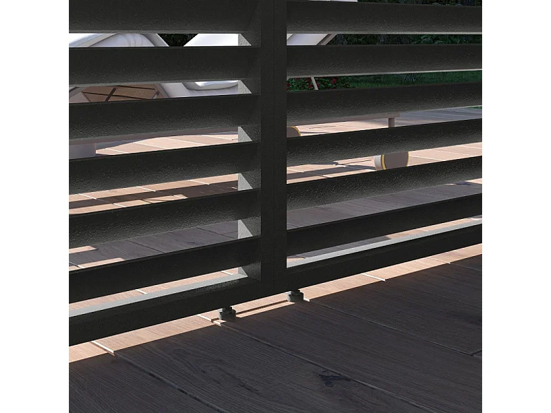 Pannello frangivista orizzontale 1M OMBREA VS - Antracite